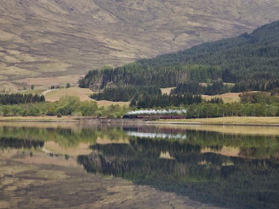 The Jacobite Fort William To Mallaig Railway Loch Eil Lochaber