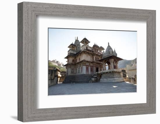 The Jagat Shiromani Hindu Temple, Dedicated to Shiva, Krishna and Meera Bhai-Annie Owen-Framed Photographic Print