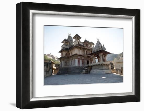 The Jagat Shiromani Hindu Temple, Dedicated to Shiva, Krishna and Meera Bhai-Annie Owen-Framed Photographic Print