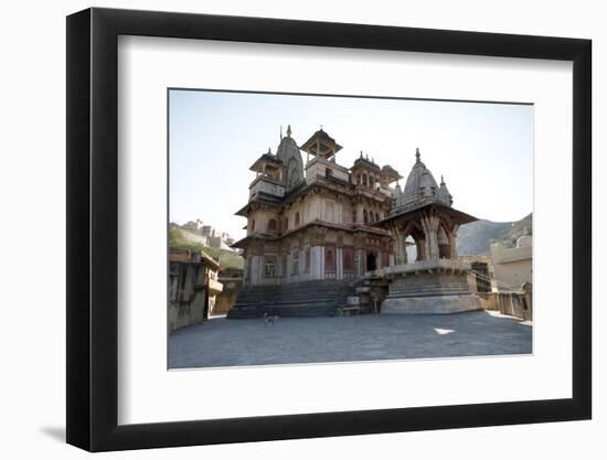 The Jagat Shiromani Hindu Temple, Dedicated to Shiva, Krishna and Meera Bhai-Annie Owen-Framed Photographic Print