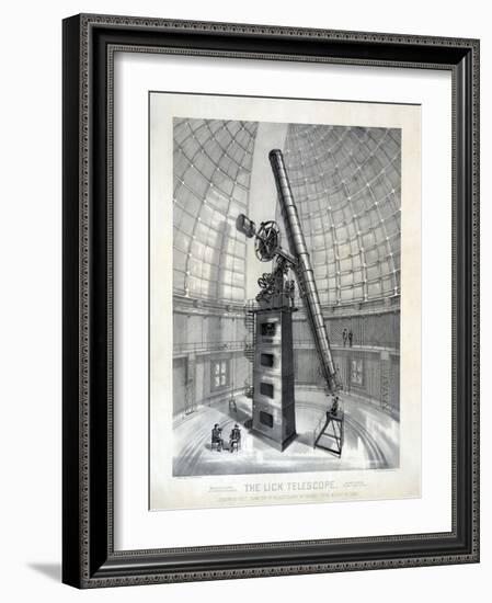 The James Lick Telescope-null-Framed Giclee Print