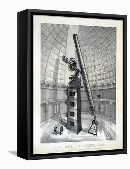The James Lick Telescope-null-Framed Premier Image Canvas