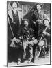 The James-Younger Gang (L-R): Cole Younger Jesse James Bob Younger Frank James-null-Mounted Photographic Print