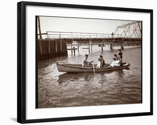 The Janer Family, 1903-Byron Company-Framed Giclee Print