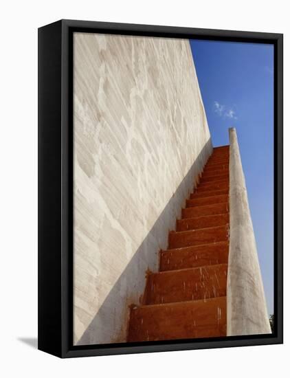 The Jantar Mantar, Jaipur, India-Adam Jones-Framed Premier Image Canvas