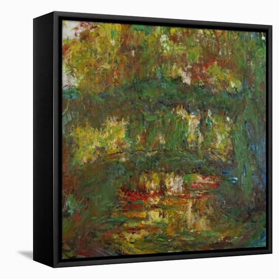 The Japanese Bridge at Giverny, 1918-1924-Claude Monet-Framed Premier Image Canvas