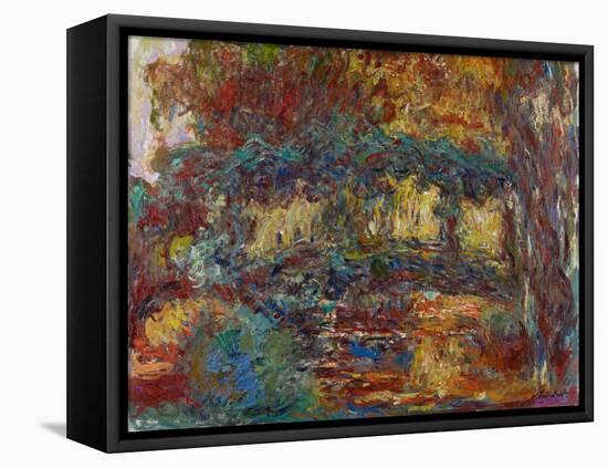 The Japanese Bridge, C.1923-25-Claude Monet-Framed Premier Image Canvas