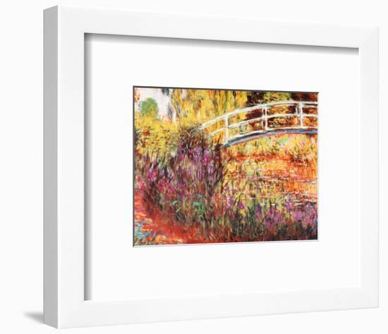 The Japanese Bridge-Claude Monet-Framed Art Print