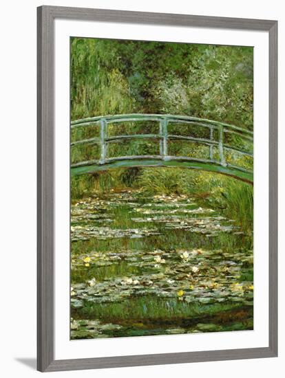 The Japanese Bridge-Claude Monet-Framed Art Print