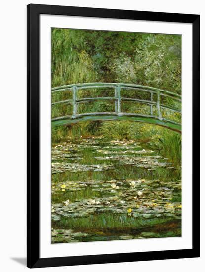The Japanese Bridge-Claude Monet-Framed Art Print