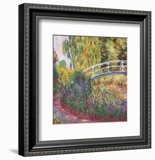 The Japanese Bridge-Claude Monet-Framed Art Print