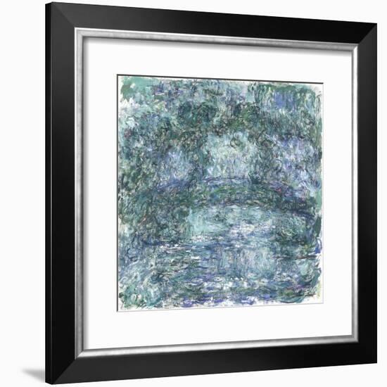 The Japanese Bridge-Claude Monet-Framed Giclee Print