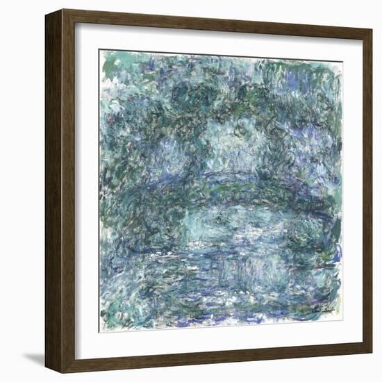 The Japanese Bridge-Claude Monet-Framed Giclee Print