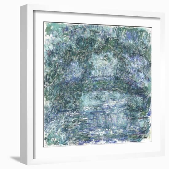 The Japanese Bridge-Claude Monet-Framed Giclee Print