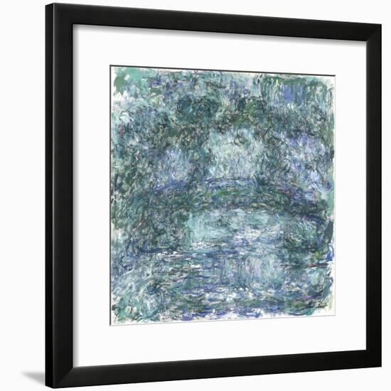 The Japanese Bridge-Claude Monet-Framed Giclee Print