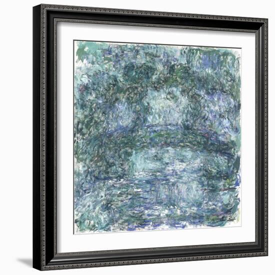 The Japanese Bridge-Claude Monet-Framed Giclee Print