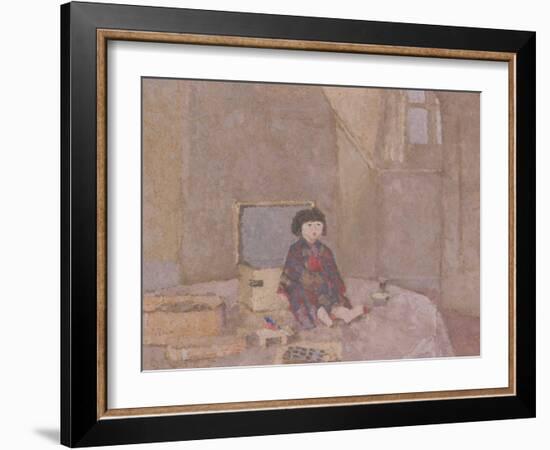 The Japanese Doll, 1920S (Oil on Canvas)-Gwen John-Framed Giclee Print