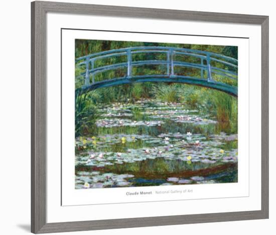 The Japanese Footbridge, c.1899-Claude Monet-Framed Art Print