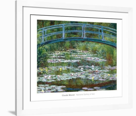 The Japanese Footbridge, c.1899-Claude Monet-Framed Art Print