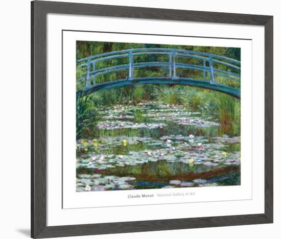 The Japanese Footbridge, c.1899-Claude Monet-Framed Art Print