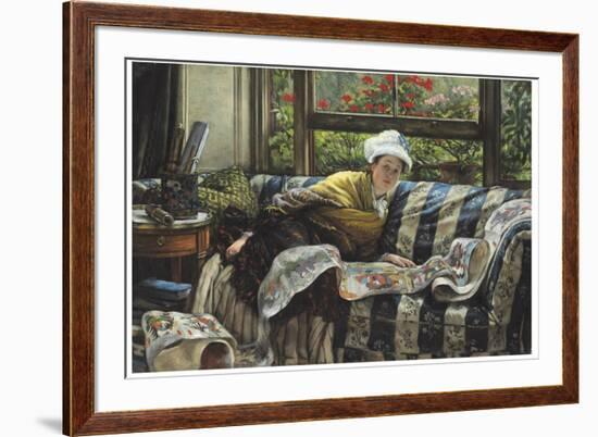 The Japanese Scroll-James Tissot-Framed Giclee Print