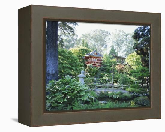 The Japanese Tea Garden, Golden Gate Park, San Francisco, California, USA-Fraser Hall-Framed Premier Image Canvas