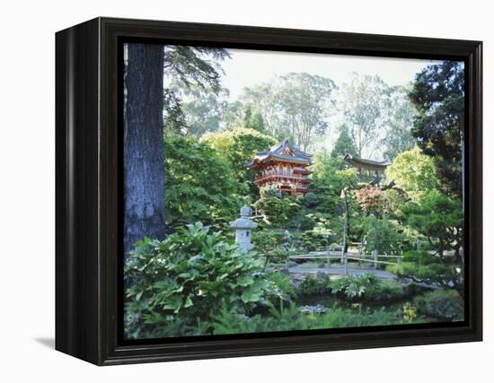 The Japanese Tea Garden, Golden Gate Park, San Francisco, California, USA-Fraser Hall-Framed Premier Image Canvas