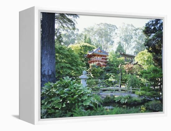 The Japanese Tea Garden, Golden Gate Park, San Francisco, California, USA-Fraser Hall-Framed Premier Image Canvas