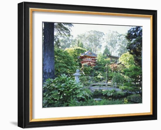 The Japanese Tea Garden, Golden Gate Park, San Francisco, California, USA-Fraser Hall-Framed Photographic Print