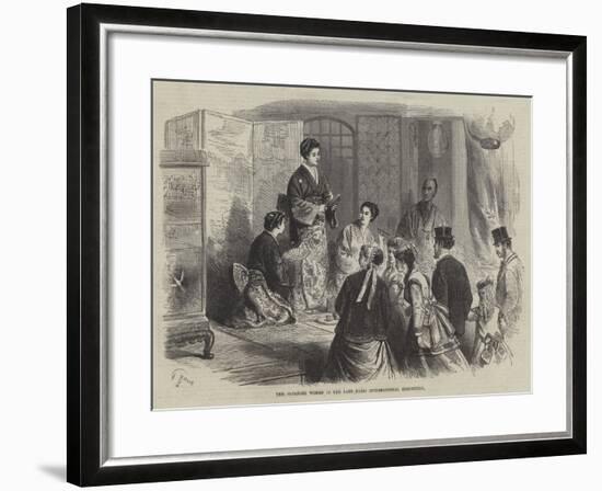 The Japanese Women in the Late Paris International Exhibition-null-Framed Giclee Print