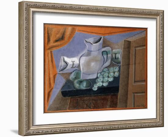 The Jar; La Jarre, 1924-Juan Gris-Framed Giclee Print