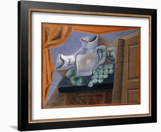 The Jar; La Jarre, 1924-Juan Gris-Framed Giclee Print