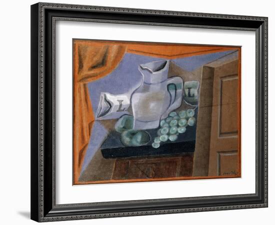 The Jar; La Jarre, 1924-Juan Gris-Framed Giclee Print