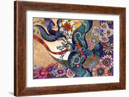 The Jaunty Spring-David Galchutt-Framed Giclee Print