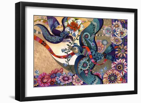 The Jaunty Spring-David Galchutt-Framed Giclee Print