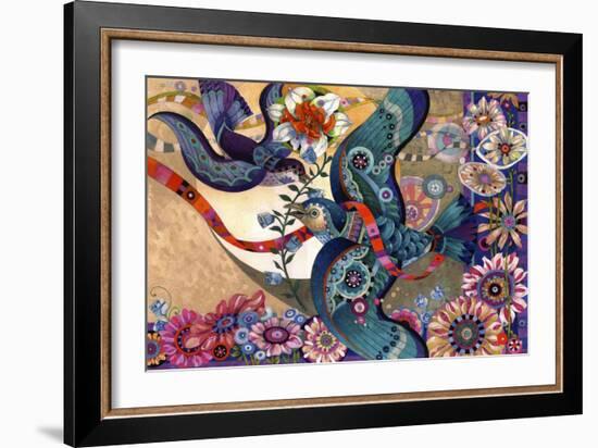 The Jaunty Spring-David Galchutt-Framed Giclee Print