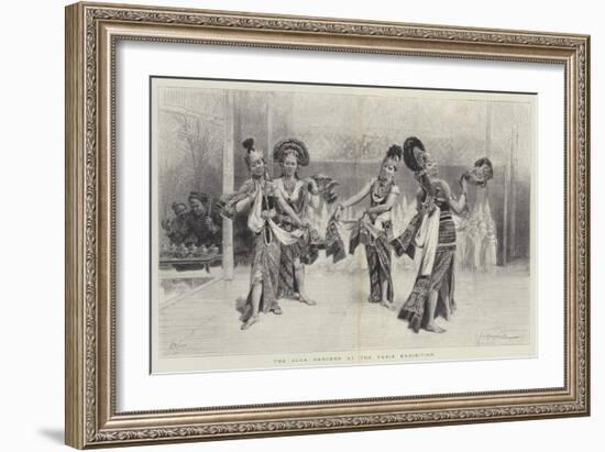 The Java Dancers at the Paris Exhibition-Emile Antoine Bayard-Framed Giclee Print