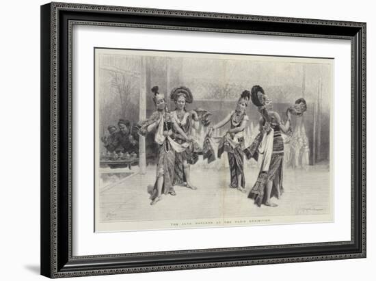 The Java Dancers at the Paris Exhibition-Emile Antoine Bayard-Framed Giclee Print