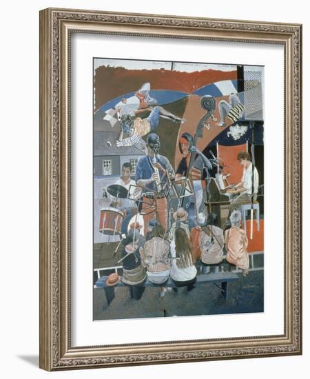 The Jazz Quartet, 1994-Huw S. Parsons-Framed Giclee Print