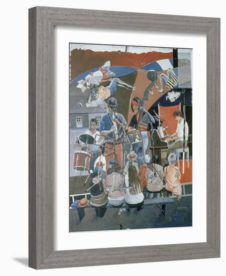 The Jazz Quartet, 1994-Huw S. Parsons-Framed Giclee Print