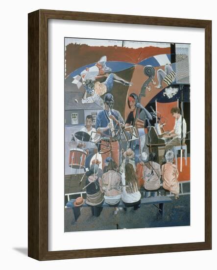 The Jazz Quartet, 1994-Huw S. Parsons-Framed Giclee Print