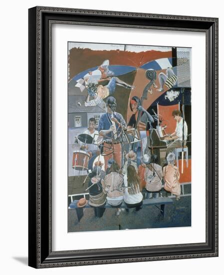 The Jazz Quartet, 1994-Huw S. Parsons-Framed Giclee Print