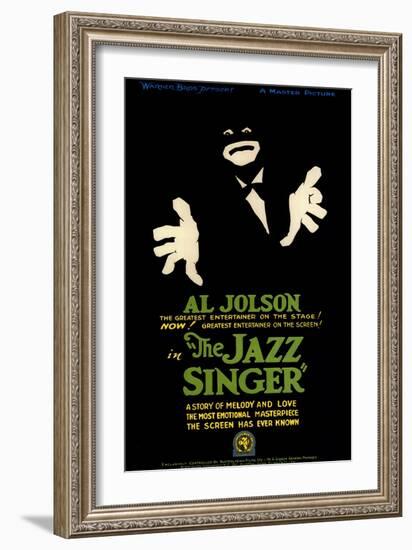 The Jazz Singer, 1927-null-Framed Premium Giclee Print