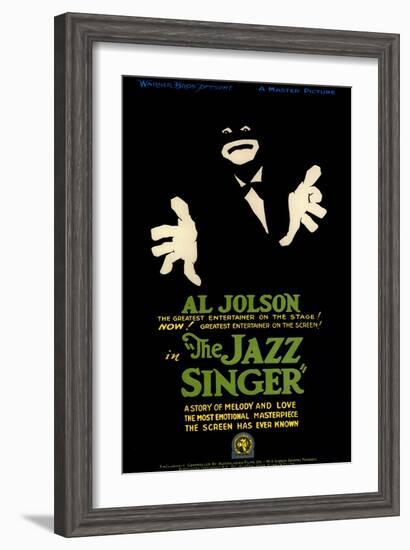 The Jazz Singer, 1927-null-Framed Art Print