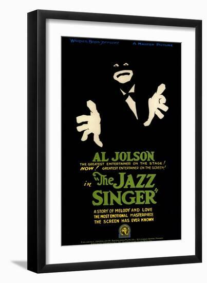 The Jazz Singer, 1927-null-Framed Art Print