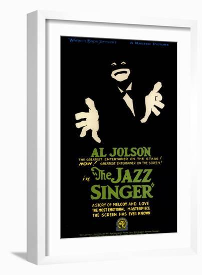 The Jazz Singer, 1927-null-Framed Art Print