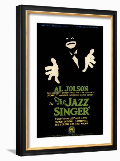 The Jazz Singer, 1927-null-Framed Art Print