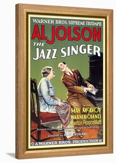 The Jazz Singer, 1927-null-Framed Stretched Canvas