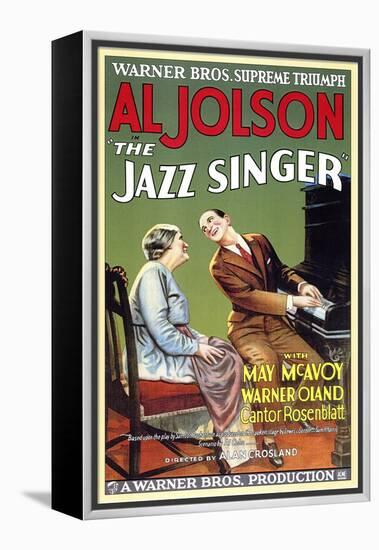 The Jazz Singer, 1927-null-Framed Stretched Canvas