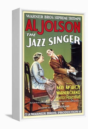 The Jazz Singer, 1927-null-Framed Stretched Canvas